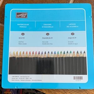 Stampin Up Watercolor Pencils